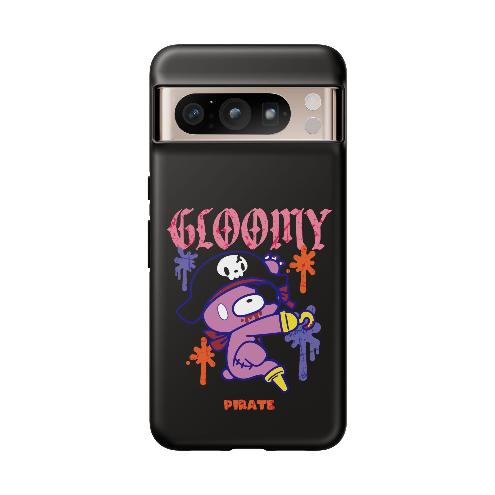 gloomy bear Halloween pirate Phone Case